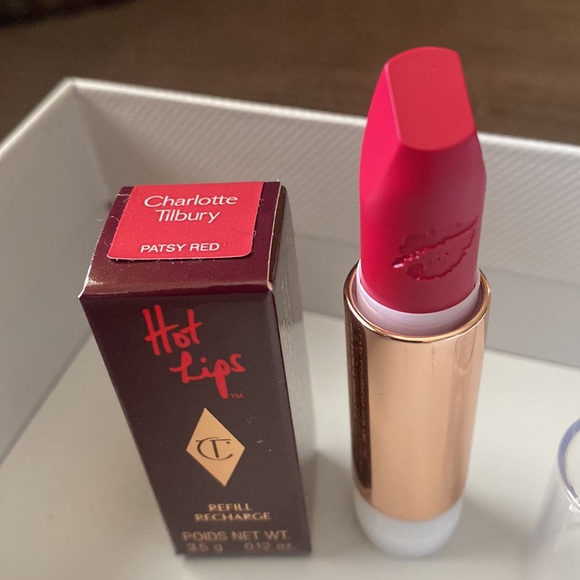 Brand New Charlotte Tilbury Lipstick Refill in Patsy Red - Picture 2 of 7